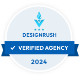 DesignRush Verified Agency Badge